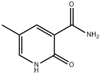 5-甲基-2-氧代-1,2-二氢吡啶-3-甲酰胺 结构式
