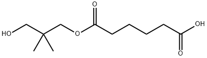 Hexanedioic Acid 1-(3-Hydroxy-2,2-diMethylpropyl) Ester 结构式