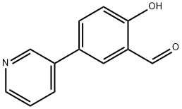 2-羟基-5-(吡啶-3-基)苯甲醛 结构式