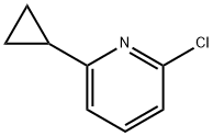 2-氯-6-环丙基吡啶 结构式