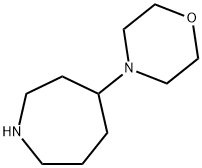 4-N-吗啉基高哌啶 结构式