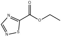1,2,4-噻二唑-5-甲酸乙酯 结构式