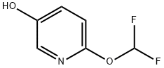 6-(difluoroMethoxy)pyridin-3-ol 结构式