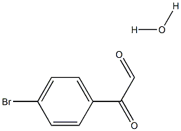 4-溴苯基水合乙二醛 结构式