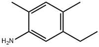 5-乙基-2,4-二甲基苯胺 结构式