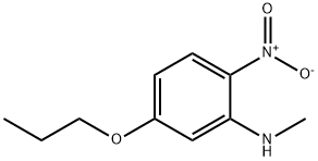 N-Methyl-2-nitro-5-propoxyaniline 结构式