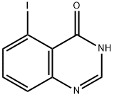 5-碘-喹唑啉-4(3H)-酮 结构式