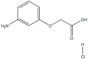 2-(3-AMinophenoxy)acetic acid hydrochloride 结构式