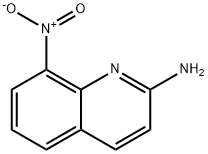 8-硝基喹啉-2(1H)-亚胺 结构式