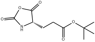 (S)-2,5-二氧代噁唑烷-4-丙酸叔丁酯 结构式