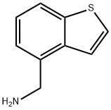 4-(氨甲基)苯并[B]噻吩 结构式