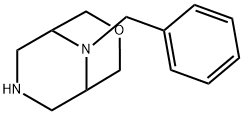 9-苄基-3-氧杂-7,9-二氮杂双环[3.3.1]壬烷 结构式