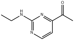 1-(2-(乙基氨基)嘧啶-4-基)乙酮 结构式