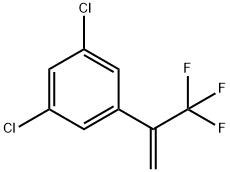 1,3-二氯-5-(1-三氟甲基-乙烯基)苯 结构式