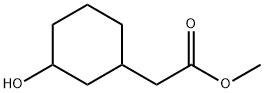 2-(3-羟基环己基)乙酸甲酯 结构式