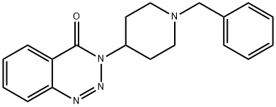 1-Benzyl-4-(3,4-dihydro-4-oxo-1,2,3-benzotriazin-3-yl)piperidine