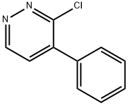 3-氯-4-苯基哒嗪 结构式