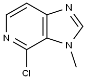 4-氯-3-甲基-3H-咪唑并[4,5-C]吡啶 结构式