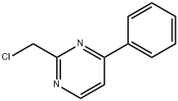 2-(氯甲基)-4-苯基嘧啶 结构式