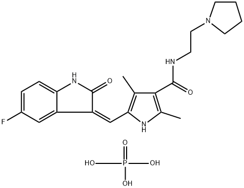 托西尼布磷酸盐 结构式