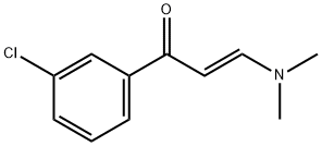 (E)-1-(3-Chlorophenyl)-3-diMethylaMinopropenone 结构式