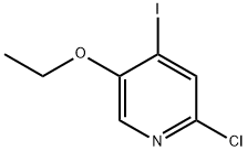 2-氯-5-乙氧基-4-碘吡啶 结构式