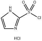 1H-咪唑-2-磺酰氯盐酸盐 结构式