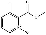 2-(甲酯基(甲氧羰基))-3-甲基吡啶 1-氧化 结构式