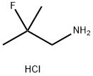2-氟-2-甲基-1-丙胺盐酸盐 结构式