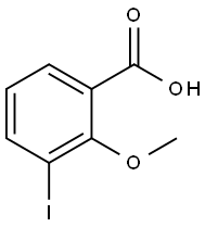 2-甲氧基-3-碘苯甲酸 结构式