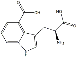 4-羧基色氨酸 结构式