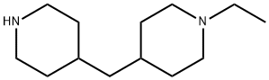 1-ETHYL-4-PIPERIDIN-4-YLMETHYL-PIPERIDINE 结构式