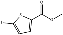 5-碘噻吩-2-羧酸甲酯 结构式