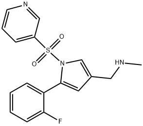 沃诺拉赞 结构式