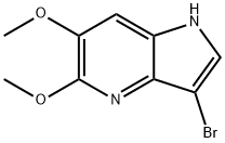 3-BroMo-5,6-diMethoxy-4-azaindole 结构式