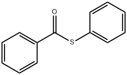 硫代苯甲酸 S-苯基酯 结构式