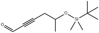 5-[[(1,1-DiMethylethyl)diMethylsilyl]oxy]-2-hexynal 结构式