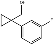 1-(3-氟苯基)环丙基甲醇 结构式