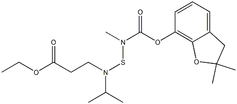 甲基丙硫克百威 结构式