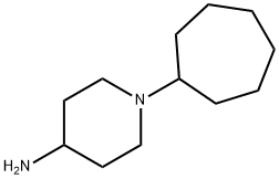 1-环庚基哌啶-4-胺二盐酸盐 结构式