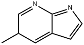5-甲基-5H-吡咯并[2,3-B]吡啶 结构式
