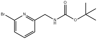 [[(6 - 溴)-2 - 吡啶基]甲基] - 氨基甲酸,1,1 - 二甲基乙基酯 结构式