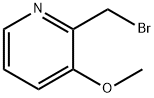 2-溴甲基-3-甲氧基吡啶 结构式