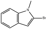 2-溴-1-甲基-1H-吲哚 结构式