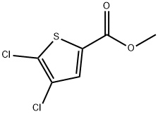 4,5-二氯噻吩-2-甲酸甲酯 结构式
