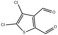 4,5-二氯噻吩-2,3-二甲醛 结构式