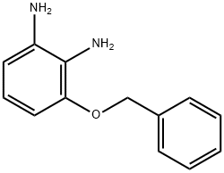 3-(苄氧基)苯-1,2-二胺 结构式