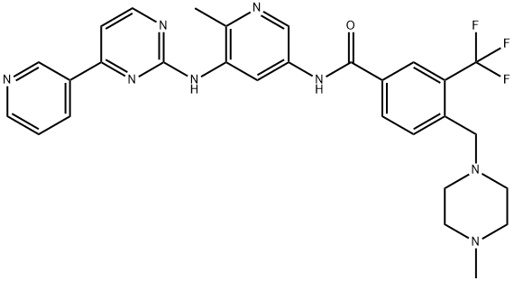 氟马替尼 结构式