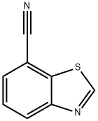 1,3-苯并噻唑-7-腈 结构式