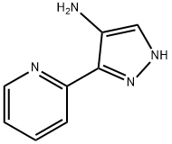 5-(2-吡啶基)-1H-吡唑-4-胺 结构式